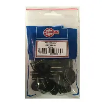 Watts - Industries Sirius 550106 (x50pcs) Different Drilled Neopan Waterproof Gaskets - Black