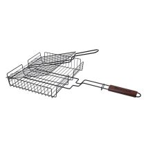 Grille de barbecue – 26 x 31 cm – Fil chromé – Longueur, Largeur, Matières, Forme – VAGGAN
