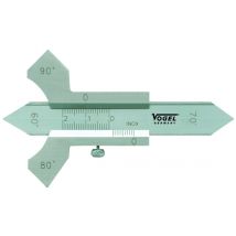 Vogel - Schweiãünahtlehre (messbereich 0-20 Mm, Mit Nonius + Feststellschraube)
