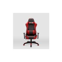 Mbtic - Silla Gaming Regina Tapizada En Piel Sintética Negro/rojo, 126.5/133.5cm(alto) 70.5cm(ancho) 49.5cm(largo)