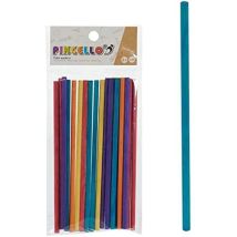 Pinceaux - Pincello - Lot De 20 - 0,5 X 20,5 X 9,5 Cm - Mixte - Bois