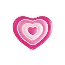 Materassino Gonfiabile Da Spiaggia Cuore 155 X 135 Cm Intex 58727