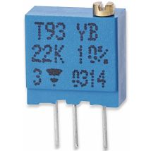 Vishay Cermet-trimmer T93yb, Stehend, 0,5 W, 1 Kω