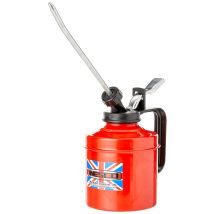 Wesco – Oil Can 500cc – Metal Spout – Thumb Lever Control – Compatible with Oils and Lubricants