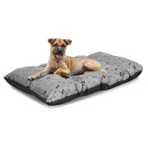 Hundebett Prestige Kissen 100x70 Cm Wasserdicht Knochenschwarz