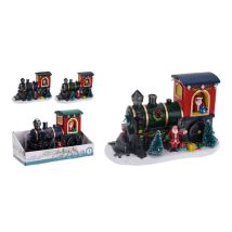 Locomotiva Di Babbo Natale Con Led, Diversi Modelli