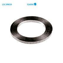 Anillo De Reducción De Diámetro Con Estrías Classic Ø 25 Ranura 20 Esp. 1,8 Mm