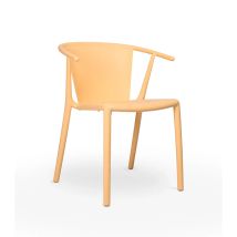 Mueble De Jardín Resol Woody Flat Eco Apilable Resistente Uv