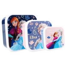 Disney Frozen - Frozen Ii Snackbox – 3-in-1 Brotdose Mit Anna & Elsa Für Kinder