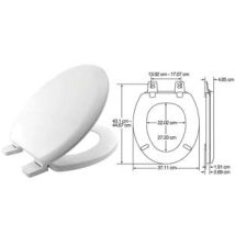 Carrara&matta - Sedile Wc Universale Poliver Proseat