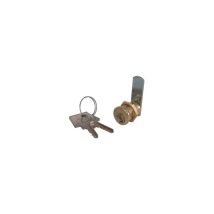 Meroni – Cerradura de cilindro con palanca recta 21 – 2 llaves – Herramienta para madera – Latón