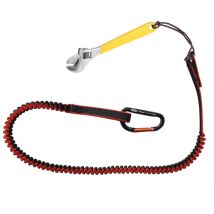 Werkzeughalter elastisch 93 - 118 cm mit Karabinerhaken – Maximallast 4 kg – Polyester