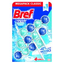 HENKEL Bref Power Aktiv Meeresbrise – 3 Nachfüllpackungen – 150 g – Antibakteriell – Marine-Duft