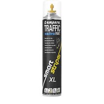 Ampere – Vernice traccialinee Traffic Paint XL 750 ml – Colore arancione – 6 bombolette – Asciugatura rapida 20 min