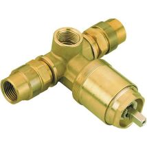 Cisal Za00431004 Corpo Incasso Miscelatore Doccia, Cromo