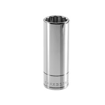 Deep Socket 1/2in Drive 30mm Bi-hexagon Chromefcms30la - Facom