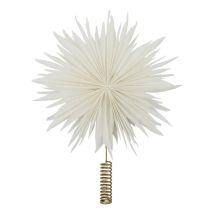 B-Ware House Doctor Christbaumschmuck Baumspitze Stern Led Leuchte Weiß Gant Top Star