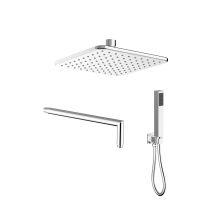 Rundes Duschset Aus Verchromtem Messing – Teorema Basic