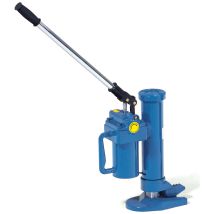Fetra Maschinenheber – Tragkraft 5 t – Hubbereich 25-230 mm, 368-573 mm – Stabiler Stahl – 360° drehbar – Blau RAL 5007