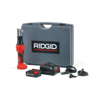 Presse À Batterie Avec Chargeur Rapide 230 V, Batterie Li-ion 18 V 2.5 - Ridgid Rp 219