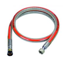 Tubo Gas In Acciaio Inox Bp Validità Illimitata Garantito A Vita, H1,5m Gazinox Security Gazinox