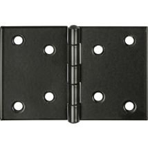 Vormann Scharnier Breit Stahl 9 X 6 Cm Schwarz
