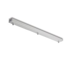Bonetti Illumina - Rosone Rettangolare Multicavo In Ferro Bianco Con 3 Fori H.3 - L.70 X 5