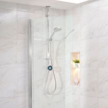 Aqualisa Showers - Aqualisa Optic Q Smart Shower Exposed Adjustable Head High Pressure/combination