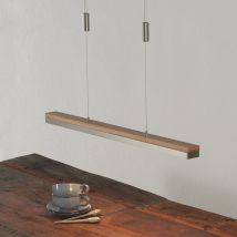 Elna Pendelleuchte – Eichenholz, Aluminium, Stahl, Messing – 78 cm – Dimmbar – 1750 lm – IP20 – Rothfels