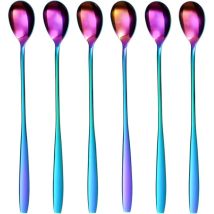 Langer Latte-macchiato-löffel, 19,3 Cm, 6er-set