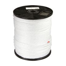 Cordón De Polipropileno Color Blanco, 4 Cabos, 14 Mm X 48 M