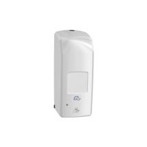 PGP Seifenspender Variomat Pro Touchless – Kunststoffspender für 1-L-Varioflaschen – Weiß – IPX2 – Kapazitiver Sensor – Hygienisch
