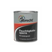 Feuchtigkeitssperre 750 Ml Farblos Sperrgrund Isoliergrund Außen - Albrecht