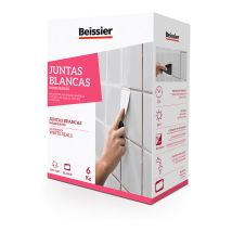 Juntas Blancas Impermeables 6kg 70162-001 - Beissier