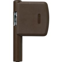 Abus - Scharnierseitensicherung Fas101 Braun Fensterseitensicherung Sicherung