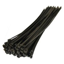 Kabelbinder 280x4,8mm Schwarz (100 Stück)