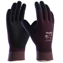 Guanti Protettivi Knit S Maxidry Oil Rosso Viola/nero T9 - Atg - At056427-zz09ain