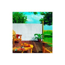 Plasticane Haie Ovale Blanche Brise-vue Pvc Ovale - Faura