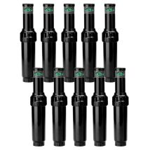 K Rain - 10 Stück Bewässerungssprenger K-rain Prosport 1'' Reichweite Von 13 Bis 23 M Einstellbarer Winkel-sprenger Sektor- Und