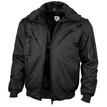 Qualitex Pilotenjacke Wasserdicht, Größe: 3xl, Farbe: Schwarz