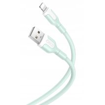 Starkes Xo Nb212 Usb-c-ladekabel (1,0 M, 2,1 A, Grün)
