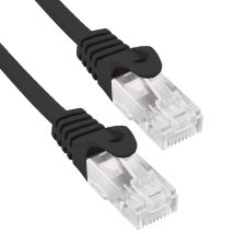 Phasak - Network 100% Cu Cat.6 Utp Solid Black 20m