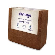 Plantawa Fibra Di Cocco Organica Blocco 5kg 70l - Mattone Compattato Terra Per Piante Uso Orto Urbano Terrario Piante Esterno Torba Per Vasi