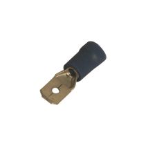 Terminale Maschio Piatto Da 6,3 Mm Blu (1,5 A 2,5 Mm²) - Eza