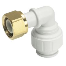 John Guest Speedfit - Jg Speedfit Aufschraubverbinder Winkel 90° Ø 15 Mm X 1/2 Zoll Ig - Für Speedpex- Und Cu-rohr - Dvgw Zugelassen