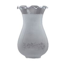 Ltde - Merida Lampenschirm Aus Glas 19x13cm Matte Öffnung Von 5cm