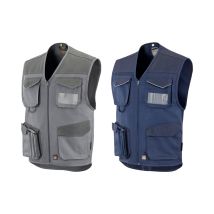 Gilet Da Lavoro Multitasche Neri Convoy - L - Grigio