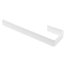 Luxebath Porte-serviettes Mural 38 Cm, Barre Porte Torchons En Acier Thermolaqué, Support Pour Draps Salle De Bain Et Cuisine, Fixation Murale Simple,