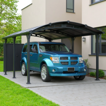Canopia Arcadia Cochera De Aluminio 3.6 X 5 M