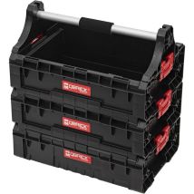 Qbrick – Modularer Werkzeugkorb System PRO – Z259695PG001 – PRO BOX 130, PRO BOX EXTENDER, PRO Box Handle – Ergonomischer Griff, Robuste Konstruktion